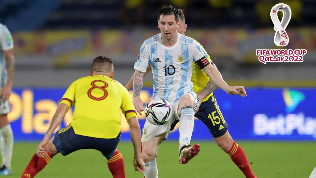 ไฮไลท์ฟุตบอล colombia 2 vs 2 agentina [FIFA World Cup Qualifiers 2022]